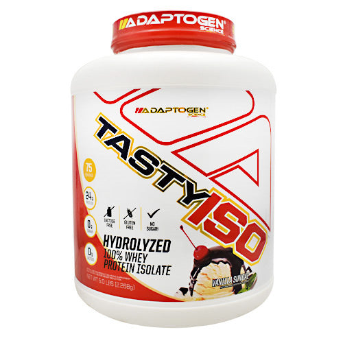 Adaptogen Science Tasty ISO - Vanilla Sundae - 75 Servings - 861416000400