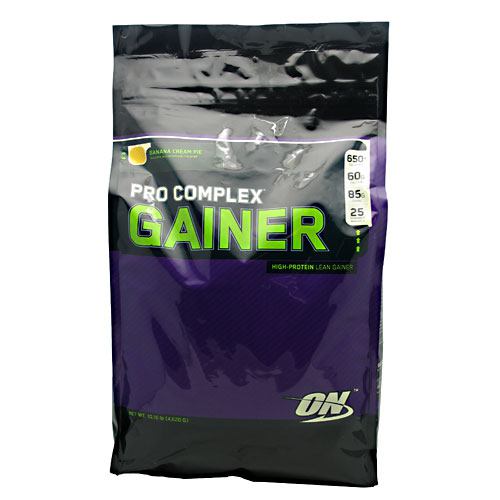 Optimum Nutrition Pro Complex Gainer - Banana Cream Pie - 10.16 lb - 748927029765