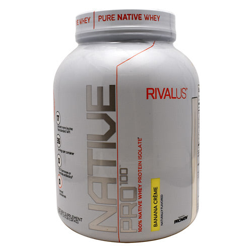 Rivalus Rivalus Native Pro 100 - Banana Cream - 1.2 kg - 807156002946