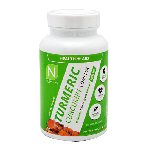 Nutrakey Turmeric Curcumin Complex - 90 Capsules - 851090006614