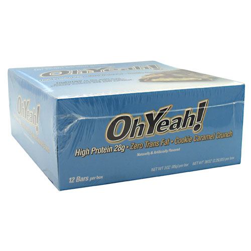 ISS Research OhYeah! Bar - Cookie Caramel Crunch - 85 g - 788434114646