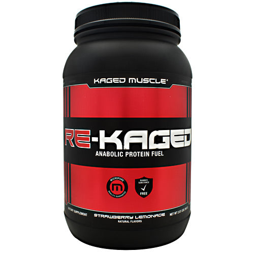 Kaged Muscle Re-Kaged - Strawberry Lemonade - 20 Servings - 094393450641