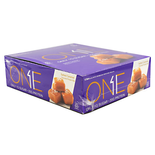 ISS Research One Bar - Salted Caramel - 12 Bars - 788434107440