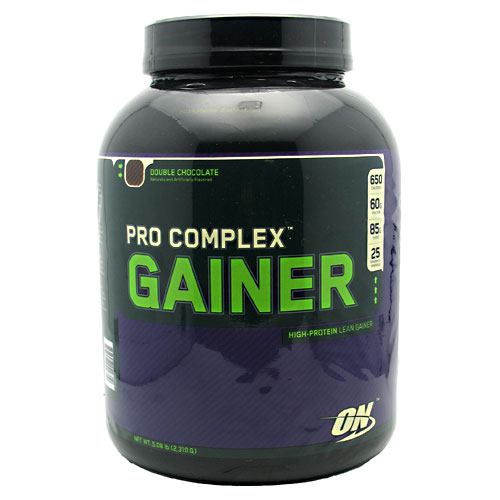 Optimum Nutrition Pro Complex Gainer - Double Chocolate - 5.08 lb - 748927029710