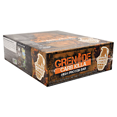 Grenade Carb Killa - Caramel Chaos - 12 Bars - 847534000706