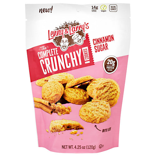 Lenny & Larrys The Complete Crunchy Cookies - Cinnamon Sugar - 4.25 oz - 787692873005