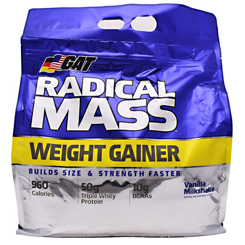 GAT Radical Mass - Vanilla Milkshake - 10 lb - 859613000002