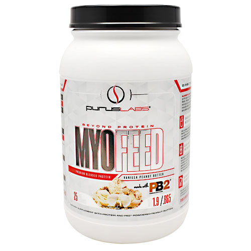 Purus Labs MyoFeed - Vanilla Peanut Butter - 1.9 lb - 855734002536