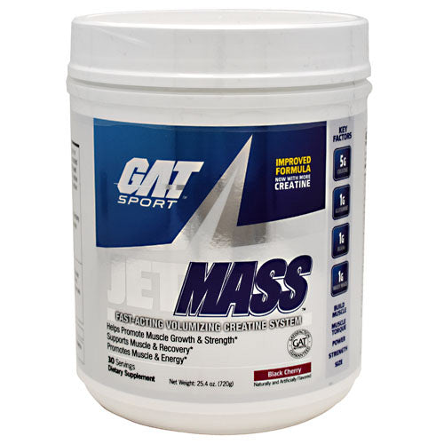 GAT JetMASS - Black Cherry - 30 Servings - 816170020973