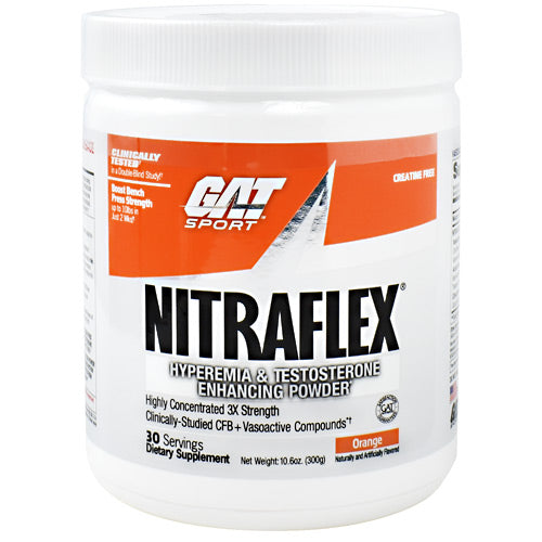 GAT Nitraflex - Orange - 30 Servings - 859613647047