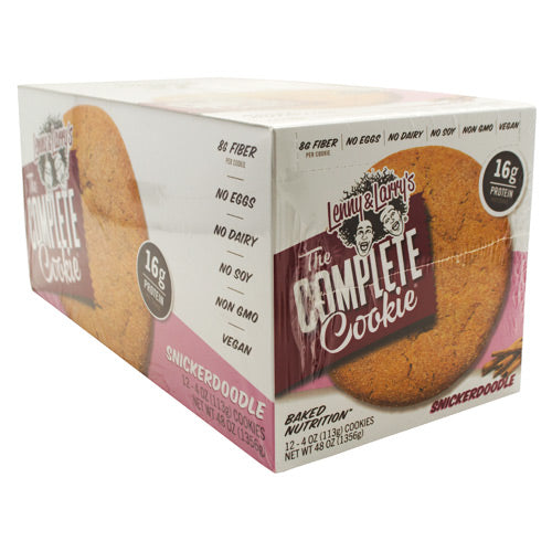 Lenny & Larrys All-Natural Complete Cookie - Snickerdoodle - 12 ea - 787692835614