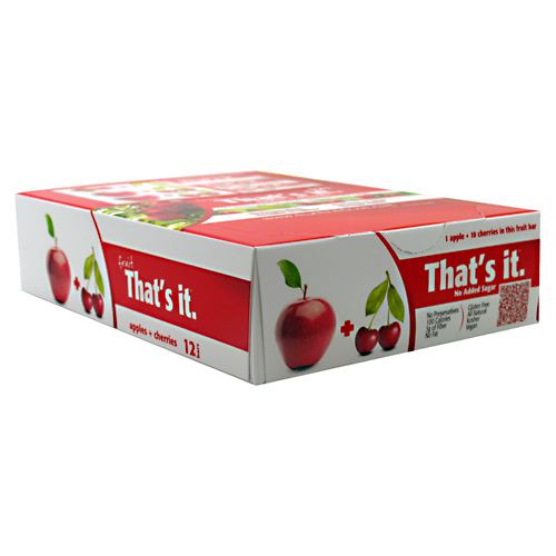 Thats It Nutrition Thats it Bar - Apple + Cherry - 12 Bars - 850397004033