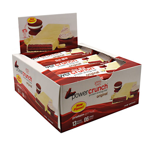 Power Crunch Power Crunch - Red Velvet - 12 Bars - 644225722288