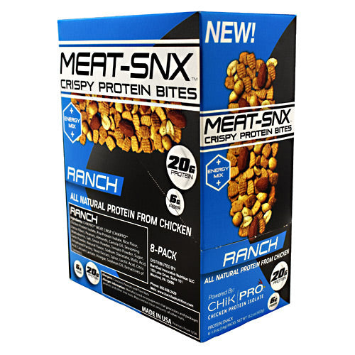 BarnDad Innovative Nutrition Meat-SNX - Ranch - 8 ea - 859631003467