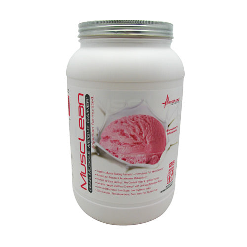 Metabolic Nutrition MuscLean - Strawberry Milkshake - 2.5 lb - 764779257347