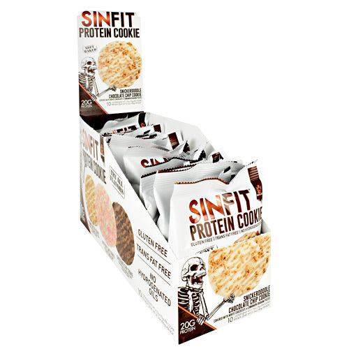 Sinister Labs Sinfit Cookie - Snickerdoodle Chocolate Chip Cookie - 10 ea - 853698007567