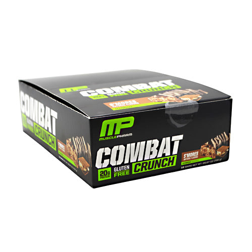 MusclePharm Hybrid Series Combat Crunch - Smores - 12 Bars - 653341416711