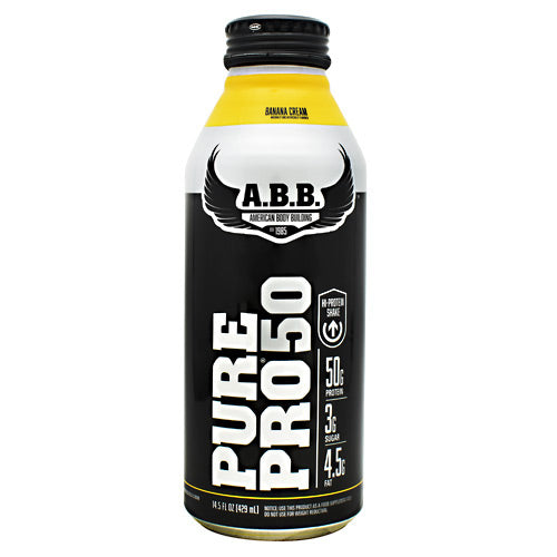 ABB Pure Pro 50 - Banana Cream - 12 Bottles - 00045529856646