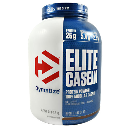 Dymatize Elite Casein - Rich Chocolate - 4 lb - 705016226160