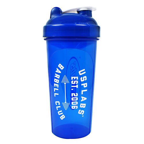 USP Labs Barbell Club Shaker - Blue - 25 oz - 094922019066