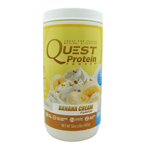 Quest Nutrition Quest Protein Powder - Banana Cream - 2 lb - 888849000869