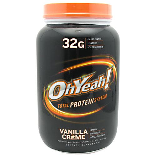 ISS Research OhYeah! Protein Powder - Vanilla Creme - 2.4 lb - 788434111270