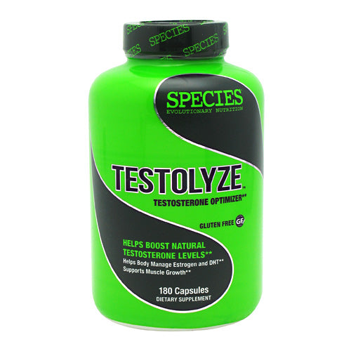 Species Nutrition Testolyze - 180 Capsules - 855438005949