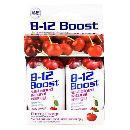 High Performance Fitness B12 Boost - Cherry Charge - 2 Bottles - 673131100194