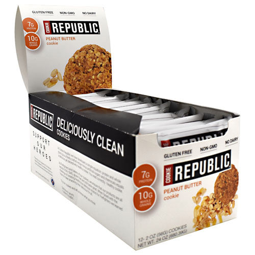 Cookie Republic Cookie Republic - Peanut Butter Cookie - 12 ea - 862302000351