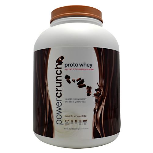 Power Crunch Power Crunch Proto Whey - Double Chocolate - 5 lb - 644225500015