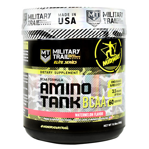 Midway Labs Elite Series Amino Tank BCAA - Watermelon - 60 Servings - 813236024722