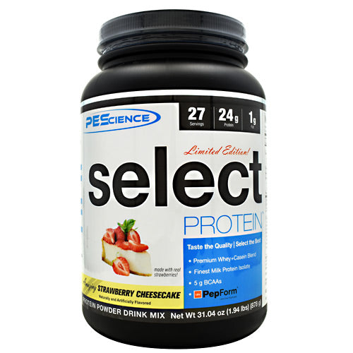 PEScience Select Protein - Strawberry Cheesecake - 27 Servings - 040232661235