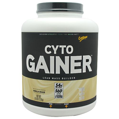 Cytosport CytoGainer - Vanilla Shake - 6 lb - 660726220566