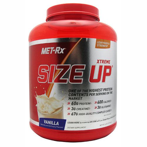 Met-Rx USA Size Up - Vanilla - 6 lb - 786560158237