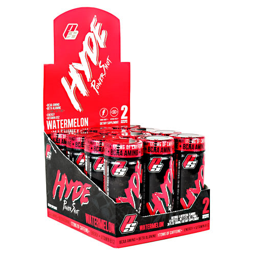 Pro Supps Hyde Power Shot - Watermelon - 12 Bottles - 10818253027968