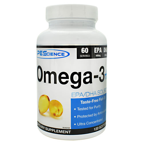 PEScience Omega-3+ - 120 Softgels - 040232426377