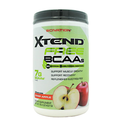 Scivation Xtend Free - Crisp Apple - 30 Servings - 181030000953