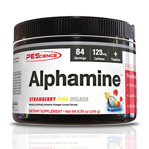 PEScience Alphamine - Strawberry Pina Colada - 84 Servings - 040232199981