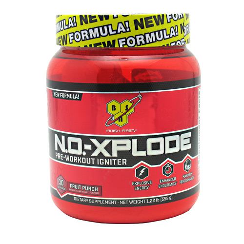 BSN N.O.-Xplode - Fruit Punch - 30 Servings - 834266001521