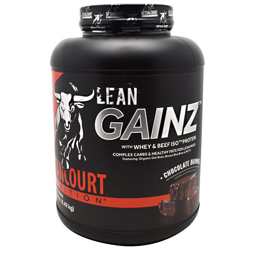 Betancourt Nutrition Lean Gainz - Chocolate Brownie - 5 lb - 857487005314