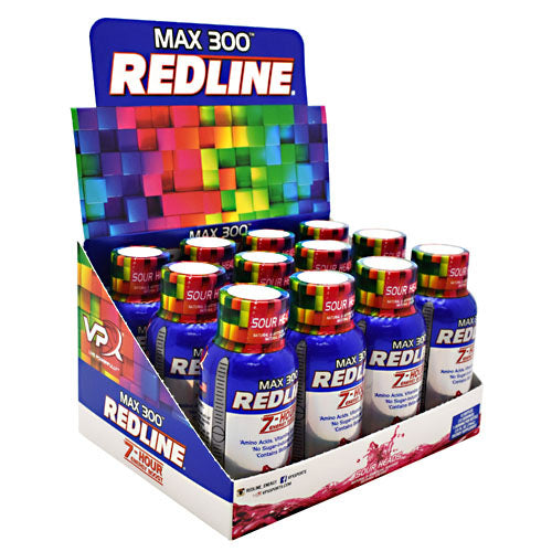 VPX Max 300 Redline - Sour Heads - 12 Bottles - 610764000606