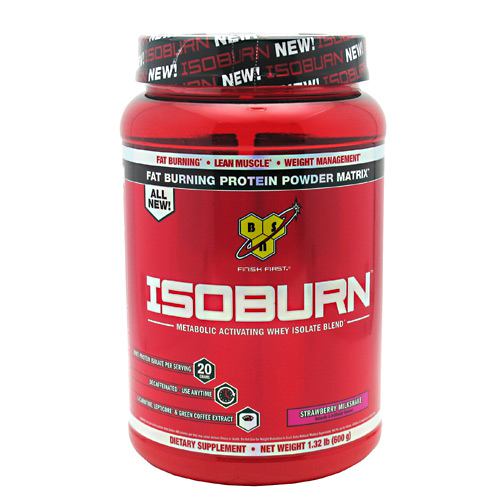 BSN Isoburn - Strawberry Milkshake - 1.32 lb - 834266008575