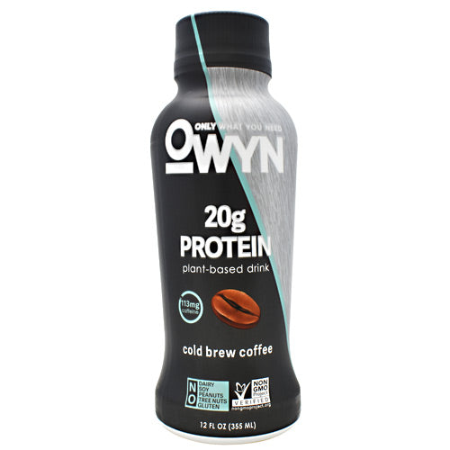 Only What You Need Protein Drink - Cold Brew Coffee - 12 Bottles - 10857335004978