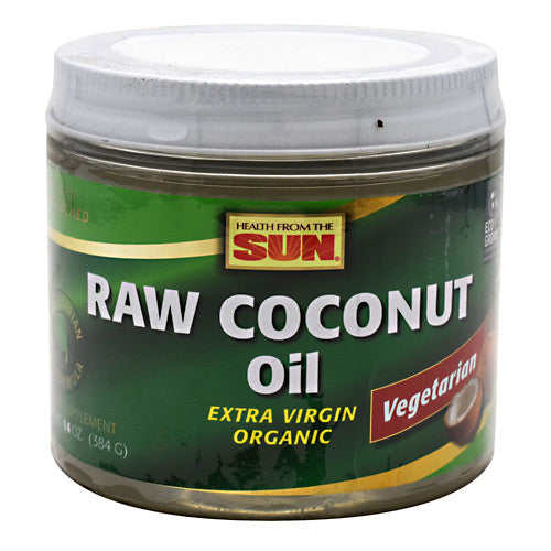 Health from the Sun Raw Coconut Oil - 14 oz - 010043840624