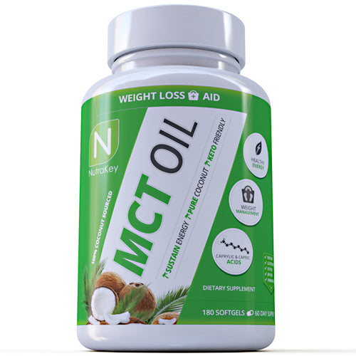 Nutrakey MCT Oil - 180 Softgels - 851090006645