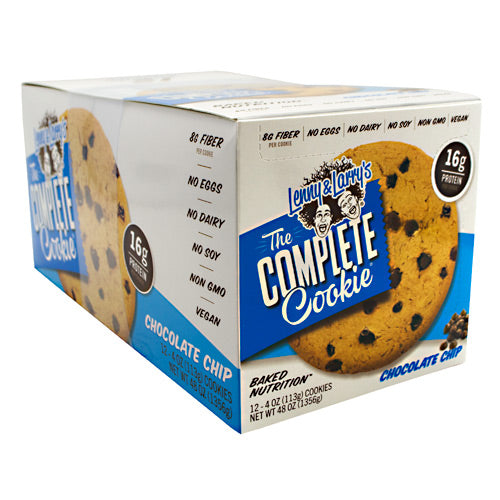 Lenny & Larrys All-Natural Complete Cookie - Chocolate Chip - 12 ea - 787692835546