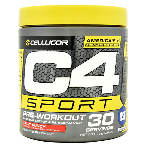 Cellucor C4 Sport - Fruit Punch - 30 Servings - 810390029181