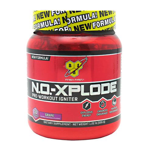 BSN N.O.-Xplode - Grape - 30 Servings - 834266001606