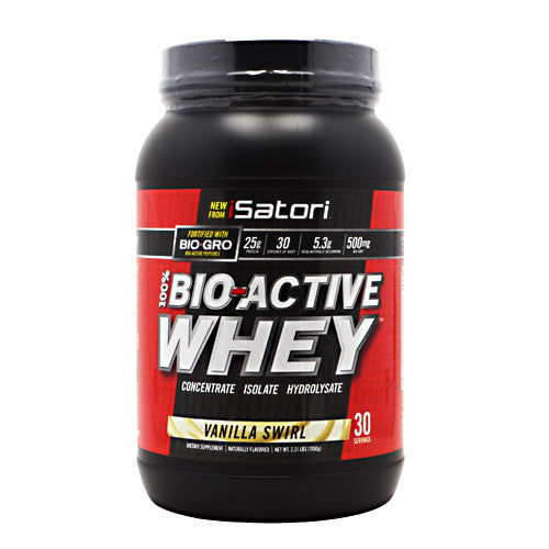 iSatori Technologies Bio-Active Whey - Vanilla Swirl - 30 Servings - 883488004773