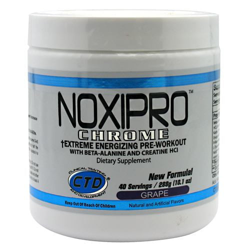 CTD Noxipro Chrome - Grape - 40 Servings - 094922055392